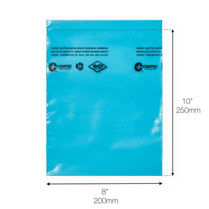 Medium Size Cortec VpCI® 126 Vapor Phase Corrosion Inhibitor VpCI® Zip Lock Bags