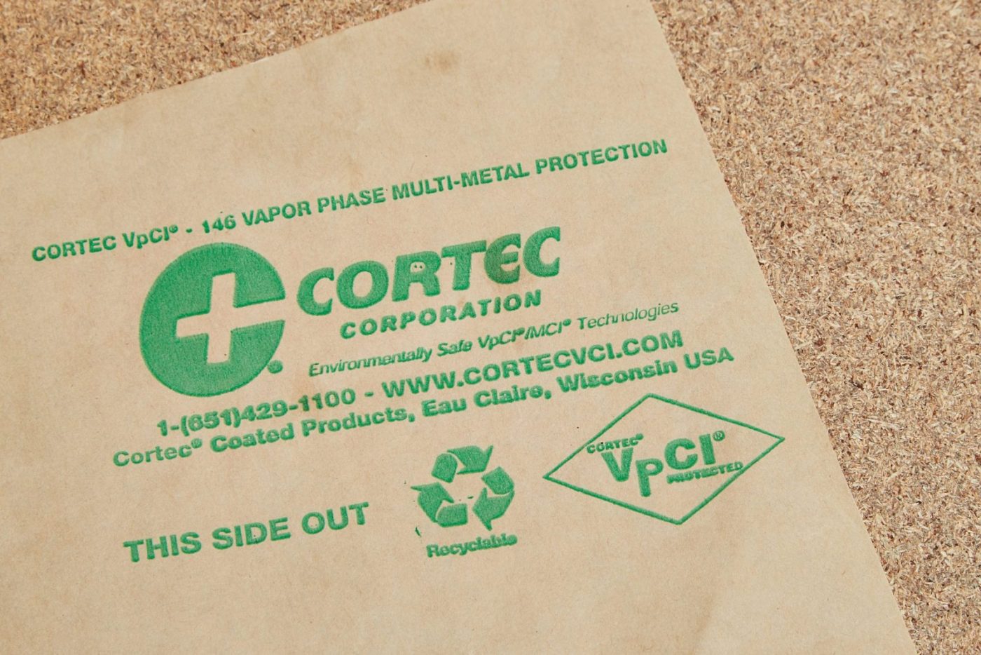 Cortec CorShield® VpCI® 146 Anti Corrosion Wrapping Paper 36" (92cm) x 600' (183mtr) 64gsm Valdamarkdirect.com