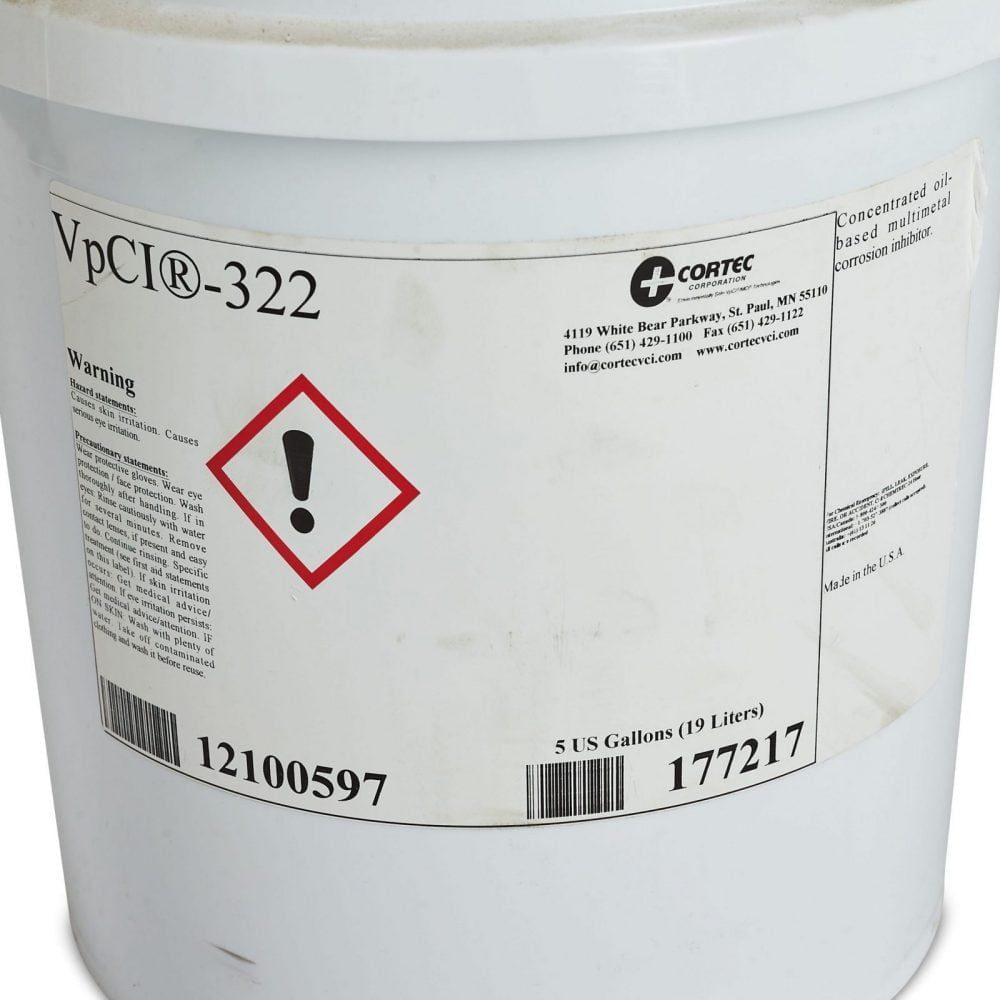 Cortec VpCI® 322 Oil Based Corrosion Inhibitor Concentrate Valdamarkdirect.com