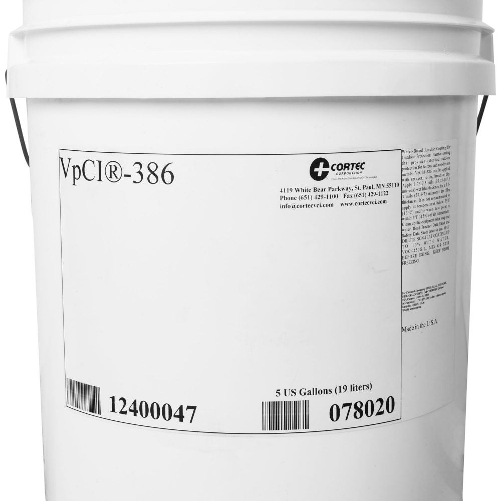 Cortec VpCI® 386 Water Based Acrylic Topcoat Valdamarkdirect.com