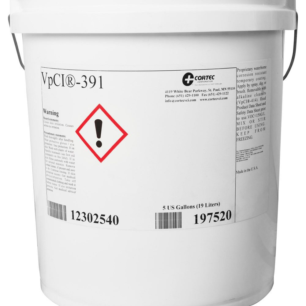 Cortec VpCI® 391 Water Based Temporary Coating Valdamarkdirect.com