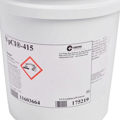 Cortec VpCI® 415 Corrosion Inhibitor Formula Heavy-Duty Biodegradable Water-Based Alkaline Cleaner and Degreaser Valdamarkdirect.com
