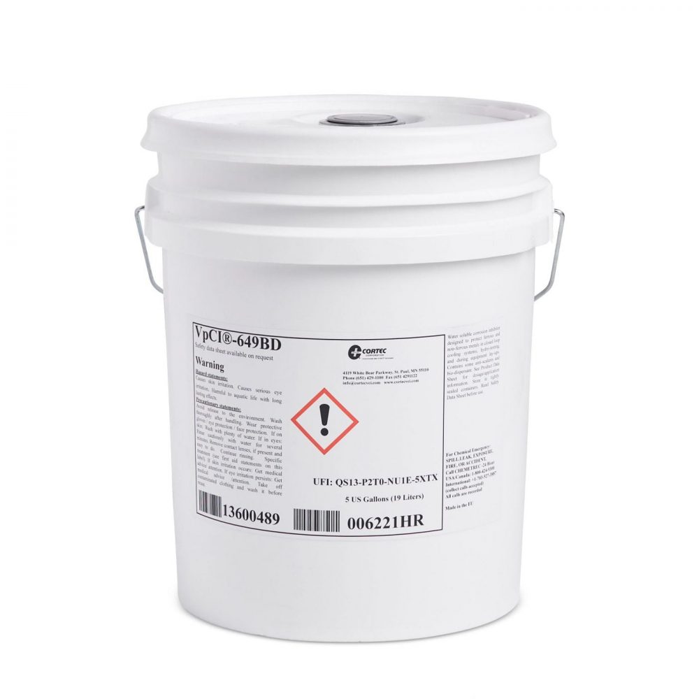 Cortec VpCI 649 BD | Hydro Testing Corrosion Inhibitor Cortec VpCI 649 BD | Hydro Testing Corrosion Inhibitor