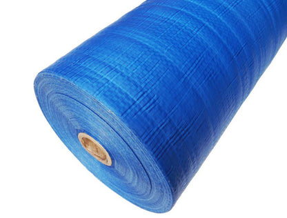 Drugget Floor Covering – Blue Poly Roll 100gsm – General Purpose Event Flooring Cover. (1.83mtr W x 200mtr L.) Valdamarkdirect.com