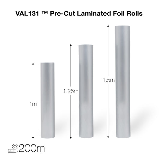MIL PRF 131 K Class Aluminium Foil VAL131HS High Strength Military Packaging Rolls + Valcross® Valdamarkdirect.com