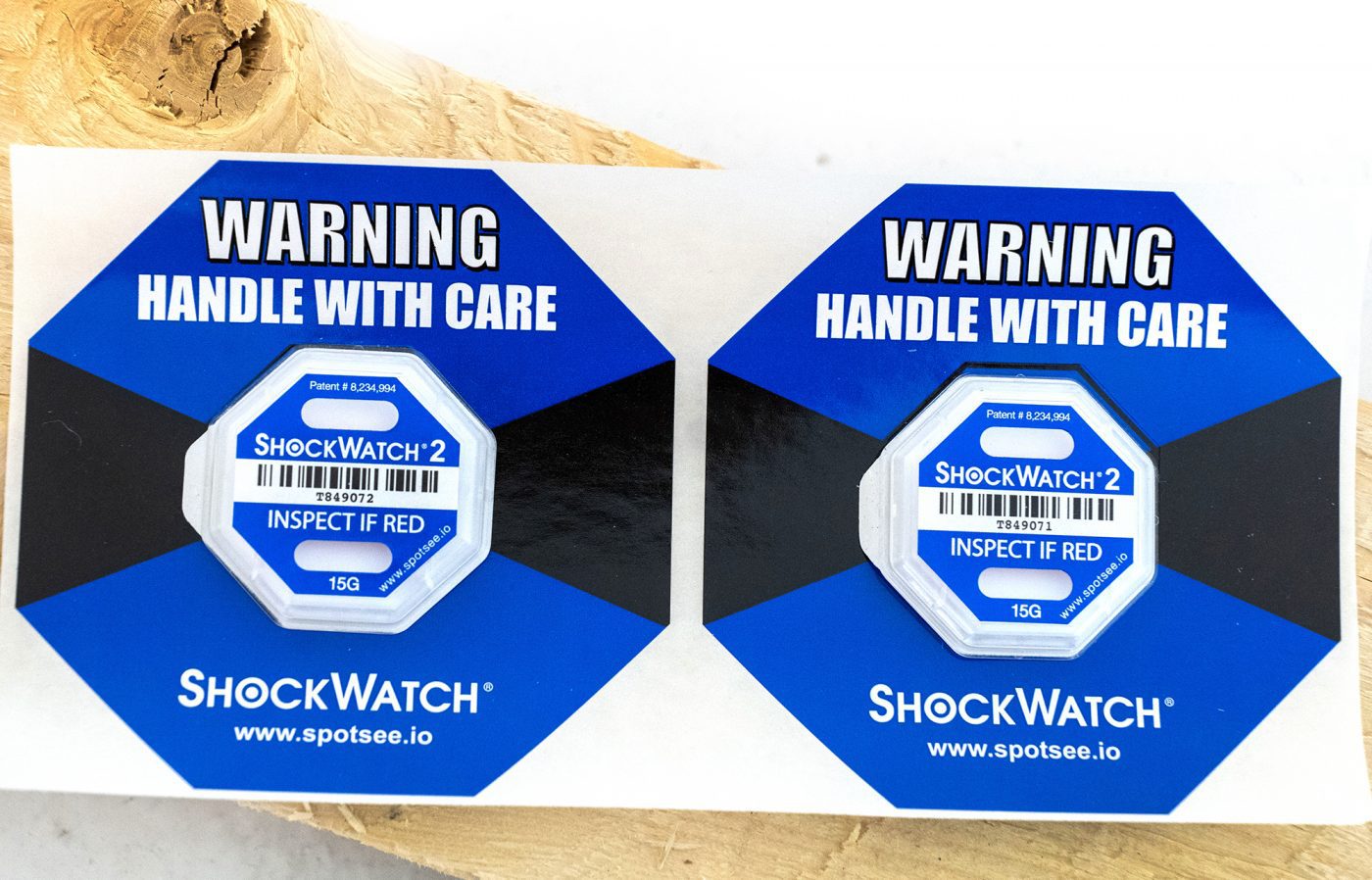 Shockwatch® 2 Bundle Package (Including Companion Shipping Labels) Valdamarkdirect.com