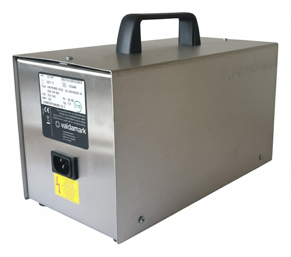 Standalone Wing Transformer Box for HAWO HPL ISZ/IVM 300,450 & 630 Impulse Heat Sealer Machines | Select Plug & Voltage Fitted UK Type G 220-240v, Type F 220-240v, Type B 100-127v | Single Part Item