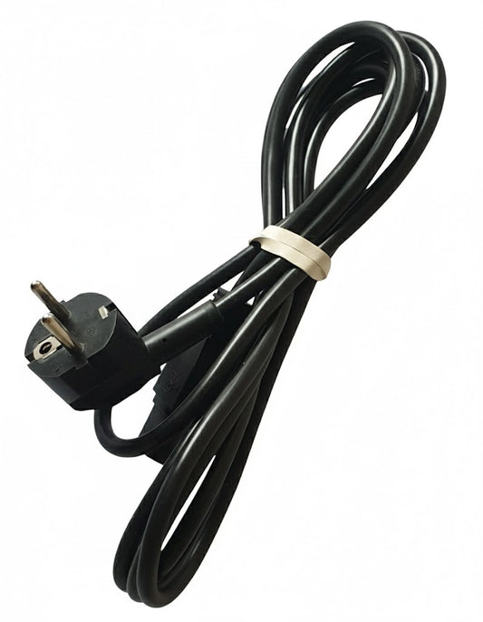 230V Plug Cable Spare Part For HAWO HPL 450, 630 & 1000 AS Impulse Heat Sealer Machines | Fitted Euro Type F 220-240V | Single Part Item 3.2 MTR Length