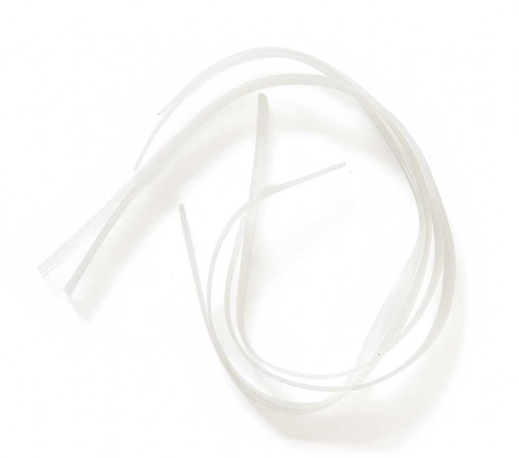 Silicone Rubber Spare Parts for Hand Held Impulse Heat Sealer Machines | 5 x Pre-Cut PTFE Ribbon Strips | 6.105.209